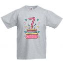 Koszulka urodzinowa - 7 lat