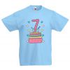 Koszulka urodzinowa - 7 lat
