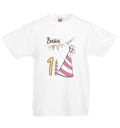 Koszulka urodzinowa - roczek