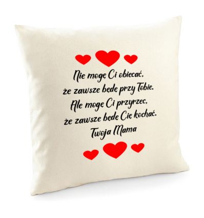 Poszewka z wyznaniem dla dziecka