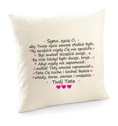 Poszewka z wyznaniem dla Syna