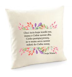 Poszewka z wyznaniem dla Córki