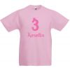 Koszulka na 3 latka z imieniem