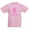 Koszulka na 5 lat z imieniem