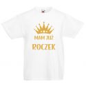 Koszulka Mam już roczek z koroną