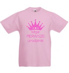 Koszulka Moje pierwsze urodzinki