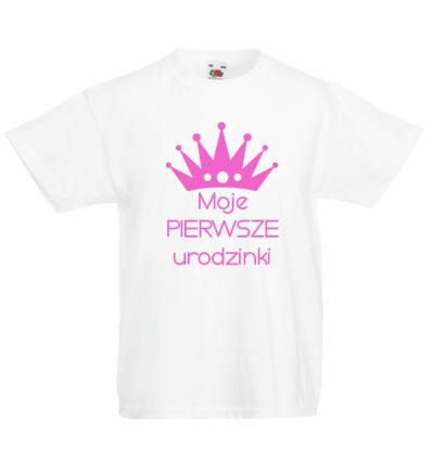 Koszulka Moje pierwsze urodzinki