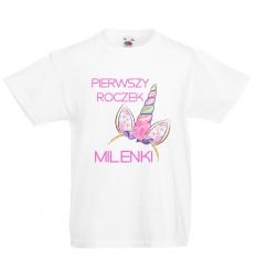 Koszulka z imieniem Pierwszy roczek