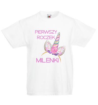 Koszulka z imieniem Pierwszy roczek