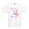 Koszulka z imieniem Pierwszy roczek