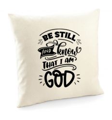 Poszewka Be still GOD