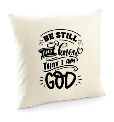 Poszewka Be still GOD