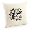 Poszewka Grateful Thankful Blessed