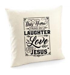 Poszewka This home runs on Laughter