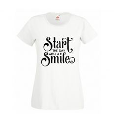 Koszulka Start the day with a smile