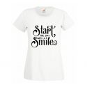 Koszulka Start the day with a smile