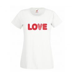 Koszulka czerwone love