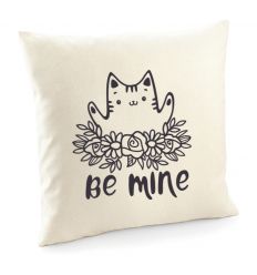 Poduszka Kotek Be Mine na Walentynki