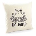 Poduszka Kotek Be Mine na Walentynki