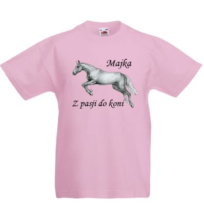 Koszulka z imieniem koń