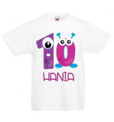 Koszulka dziesiąte urodziny z imieniem