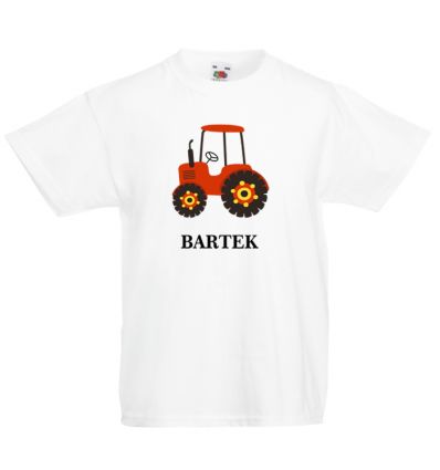 Koszulka Traktor z imieniem