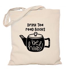 Drink tea read books torba