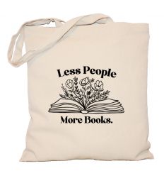 Less People More Books Torba