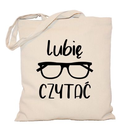 Lubię czytać torba