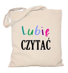 Lubię czytać torba