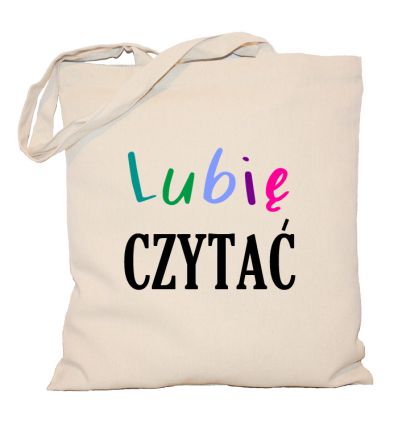 Lubię czytać torba