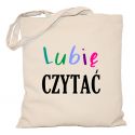 Lubię czytać torba