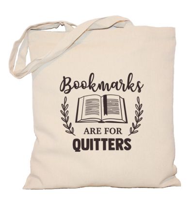 Bookmarks are for quitters torba