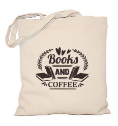 Books and coffee torba
