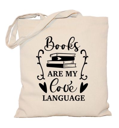 Books are my love language torba