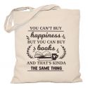 you cant buy happiness but you can buy books Torba