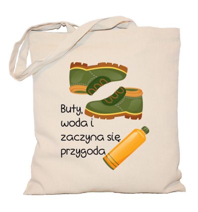 Torba podróżnika Buty i woda
