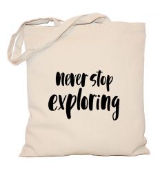 Torba podróżnika Never stop exploring