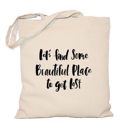 Torba podróżnika Let's find some beautiful place