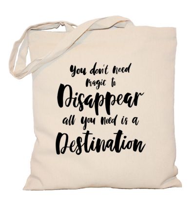 Torba podróżnika You don't need magic to disappear