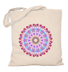 Torba z kolorową mandalą