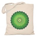 Torba z zieloną mandalą