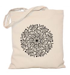 Torba roślinna mandala