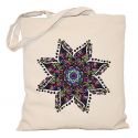 Torba kolorowa mandala gwiazda