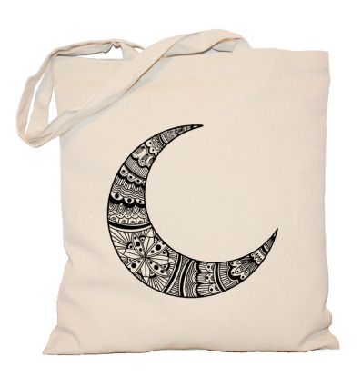 Torba mandala księżyc