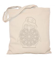 Torba mandala pingwin