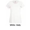 Fruit Koszulka Valueweight Lady White