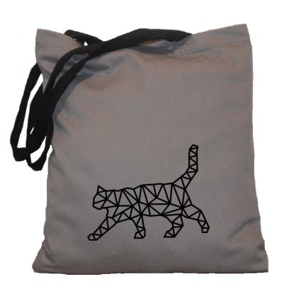 Torba z kotem Geometryczny kot