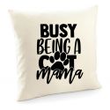 Poszewka z kotem Busy being a cat mama