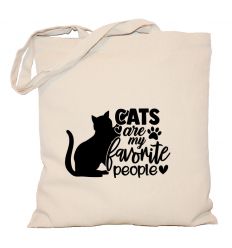 Torba z kotem Cats Are My Favorite People